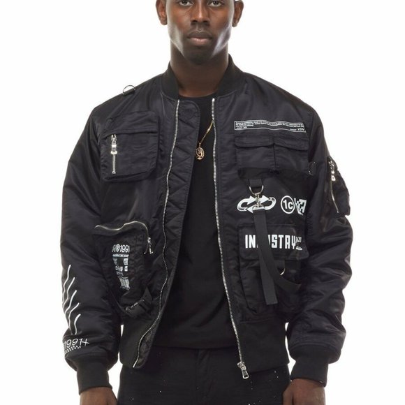 Smoke Rise Unisex Bomber Jackets